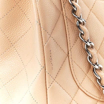 Chanel Caviar Quilted Jumbo Single Flap Beige 12 of 12