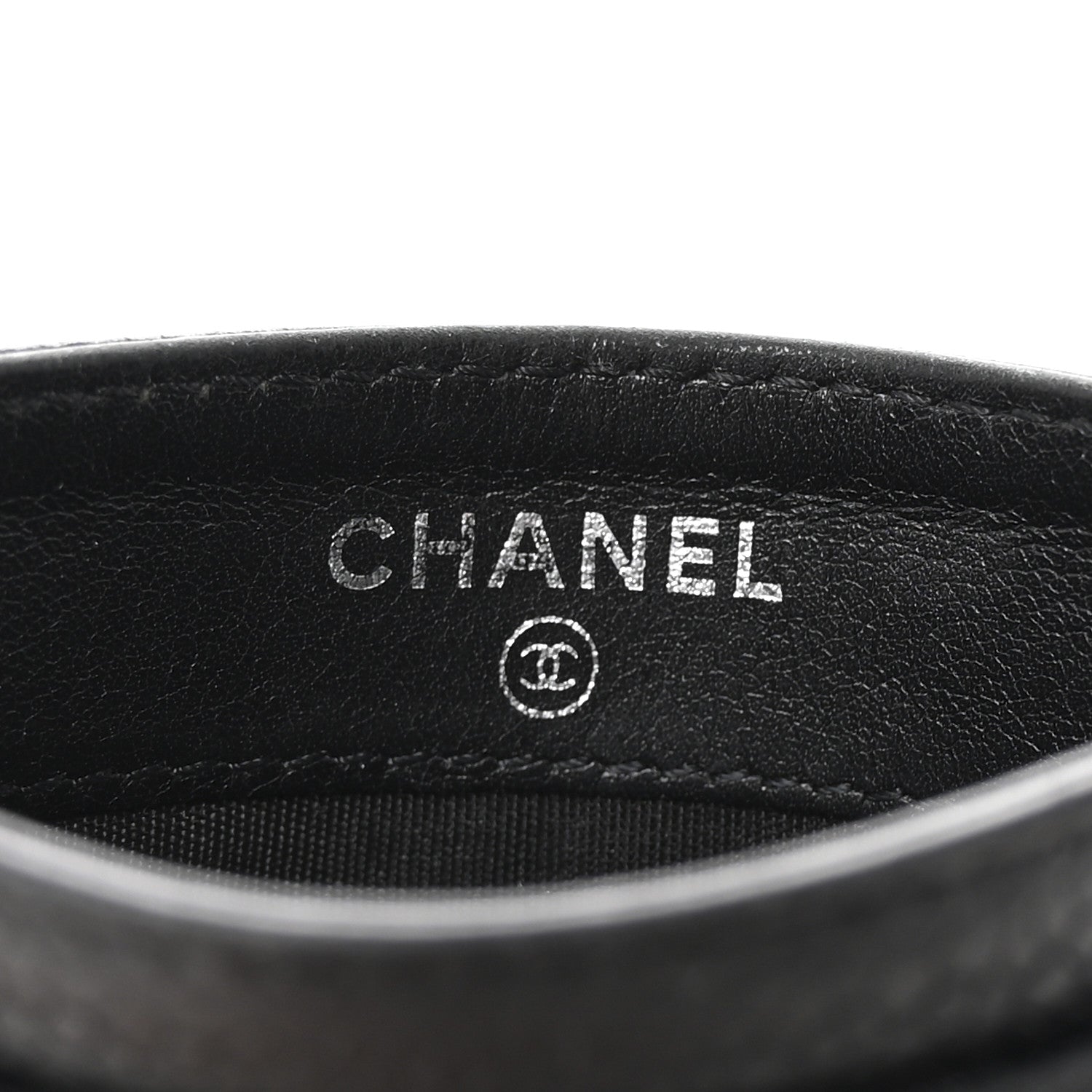 Chanel Patent Caviar CC Card Holder Black Black 16 of 22