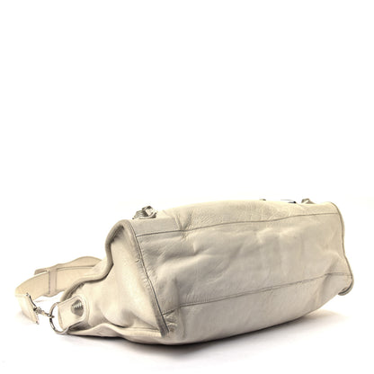 Balenciaga Agneau Giant 21 Silver Hardware City White Light 4 of 12