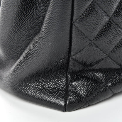 Chanel Caviar Quilted XL Grand Shopping Tote GST Black 12 of 16