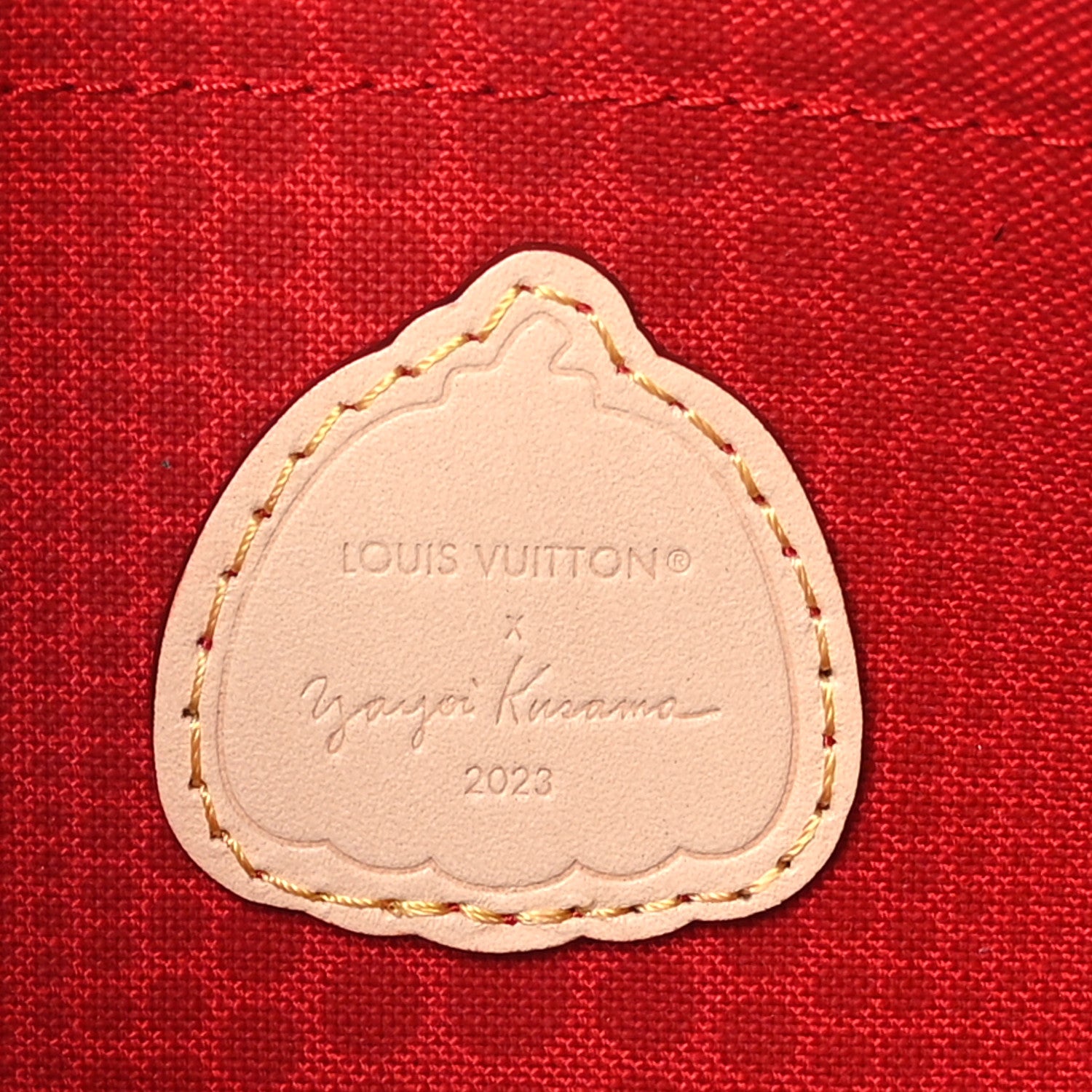 Louis Vuitton x YK Monogram Painted Dots Neverfull MM Pochette 6 of 7