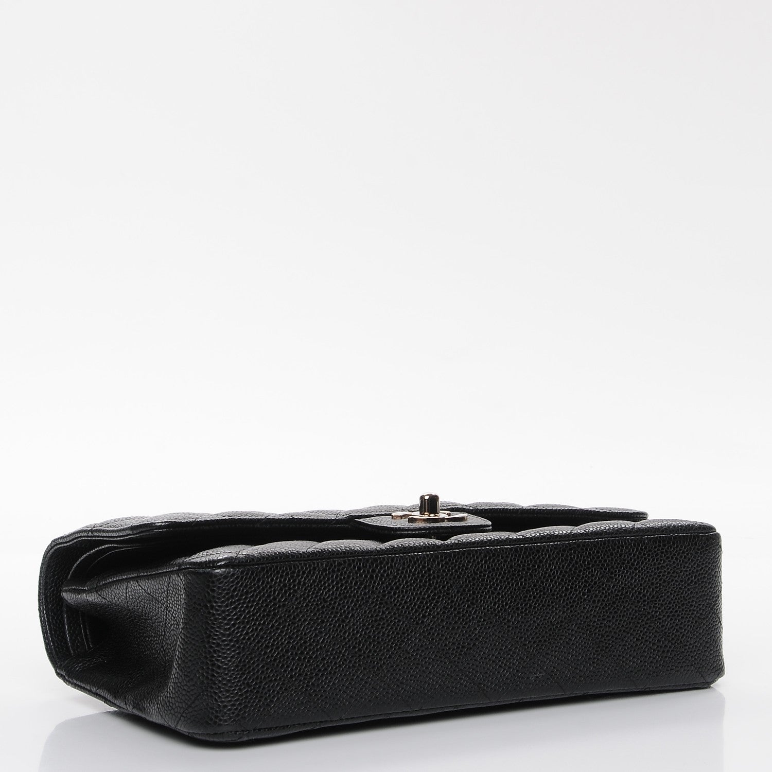 Chanel Caviar Quilted Medium Double Flap Black 4 of 8