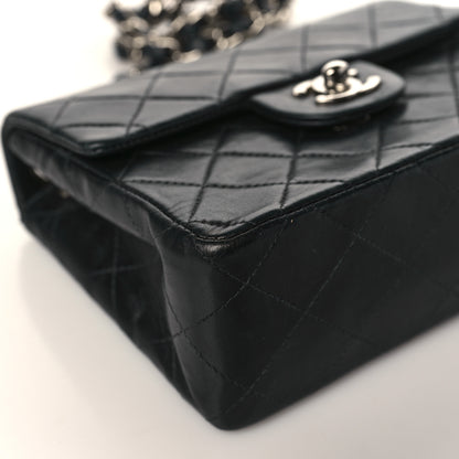 Chanel Lambskin Quilted Mini Square Flap Bag Black 8 of 9