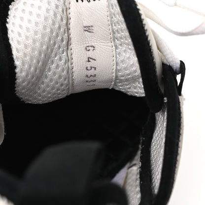 Chanel Suede Calfskin Nylon Grosgrain CC Sneakers 37 White 9 of 9
