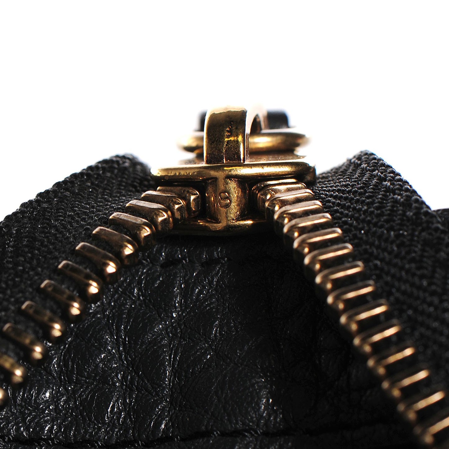 Pebbled Calfskin Micro Luggage Anthracite