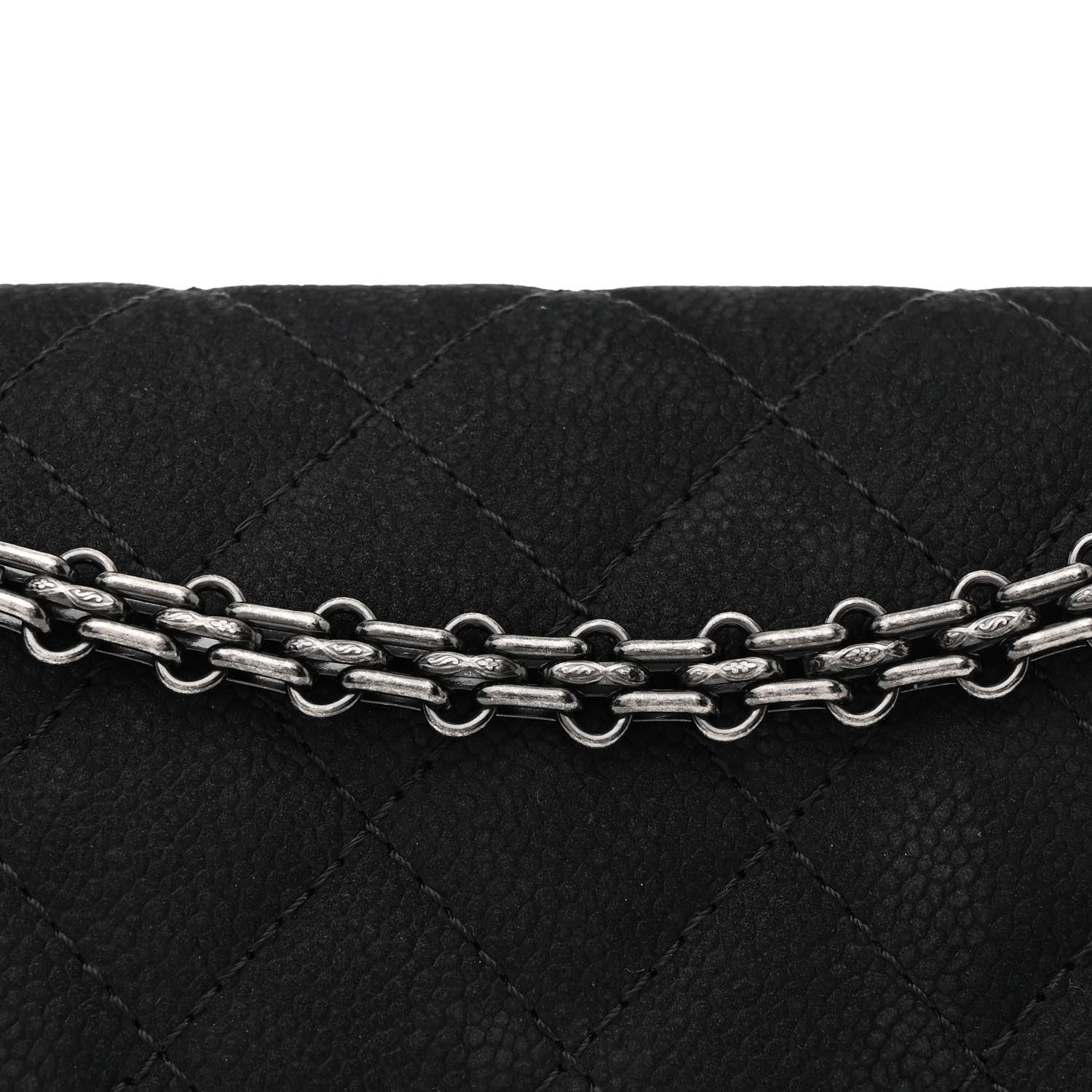 Chanel Iridescent Caviar Quilted 2.55 Reissue 226 Flap Black 8 of 11