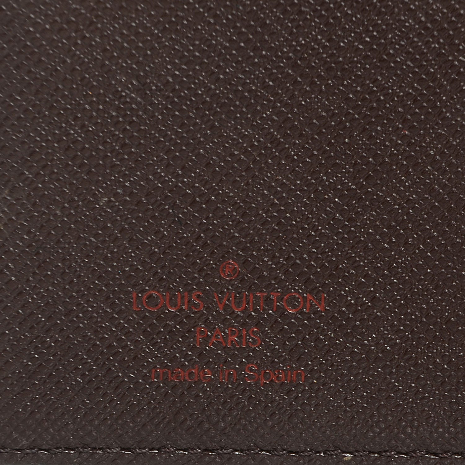 Louis Vuitton Damier Ebene Small Ring Agenda Cover 6 of 7