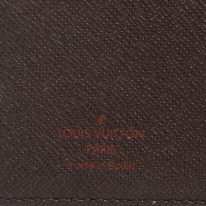 Louis Vuitton Damier Ebene Small Ring Agenda Cover 6 of 7