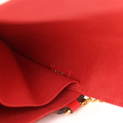 Louis Vuitton Empreinte Pochette Felicie Chain Wallet Cherry 8 of 11