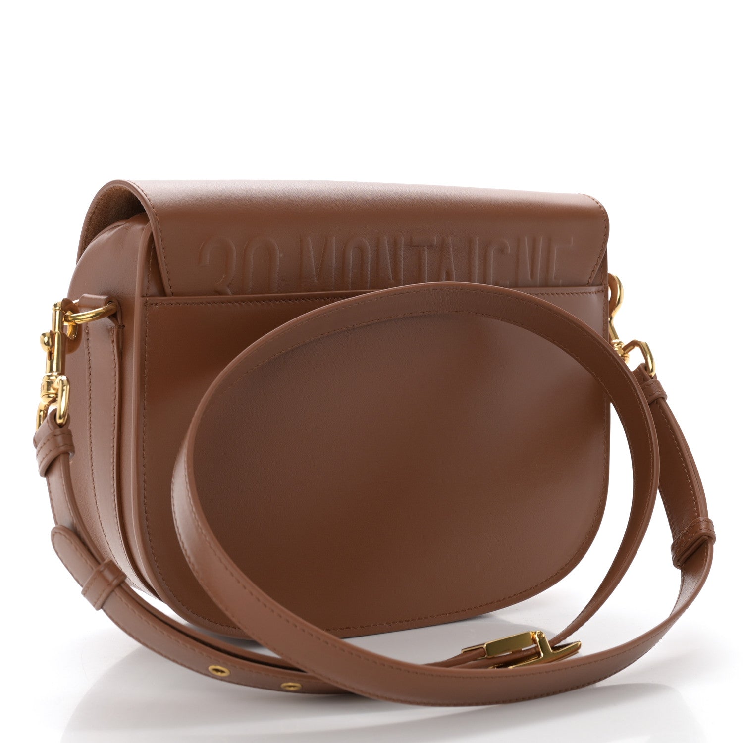 Christian Dior Box Calfskin Medium Bobby Flap Camel 3 of 12