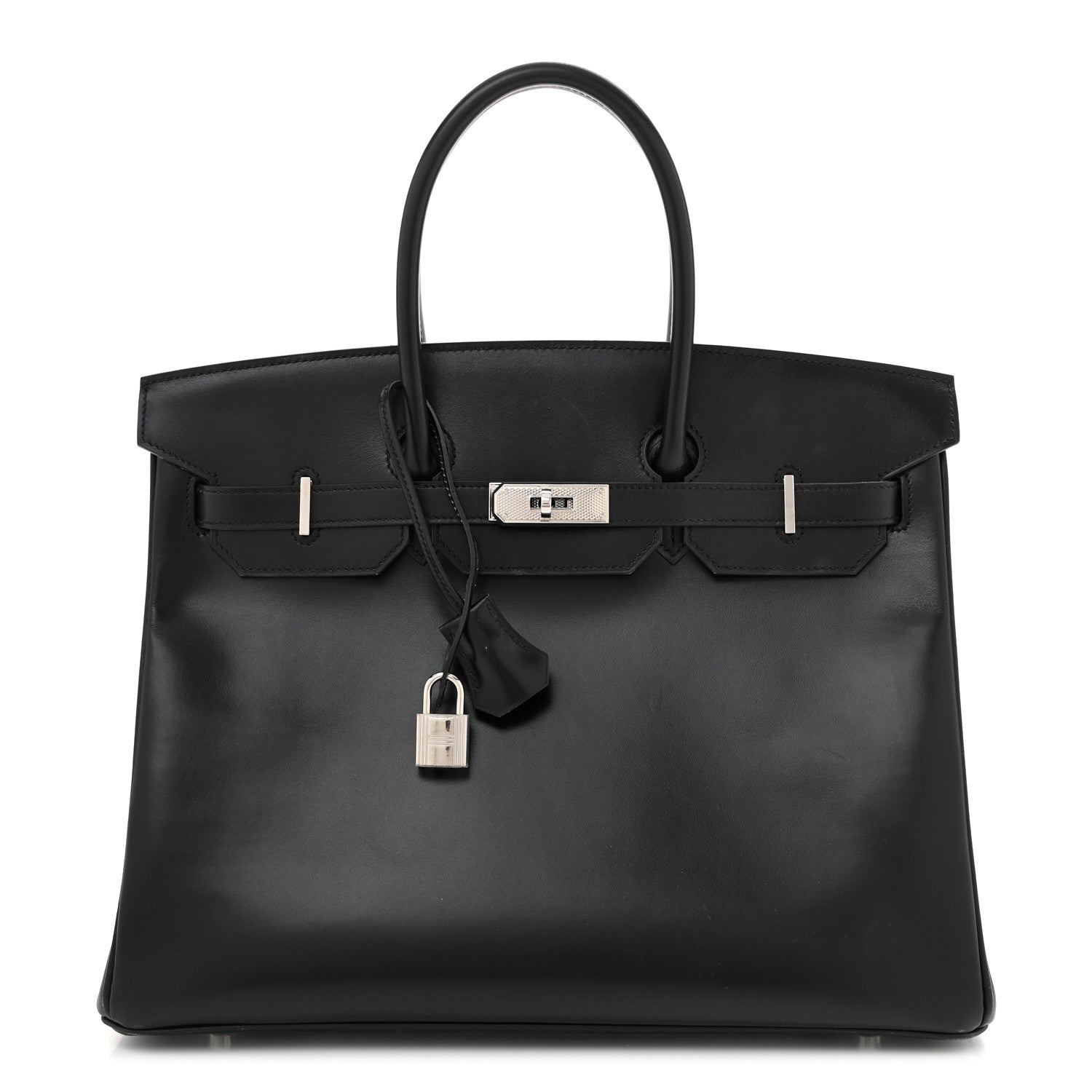 Hermes Box Guilloche Birkin 35 Black 1 of 12