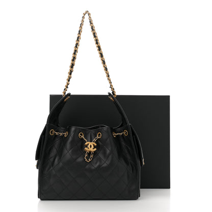 Chanel Caviar Quilted Small Chanel 25 Handbag Black 11 of 11