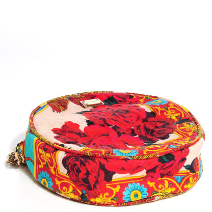 Dolce & Gabbana Brocade Floral Glam Crossbody Multicolor 4 of 6