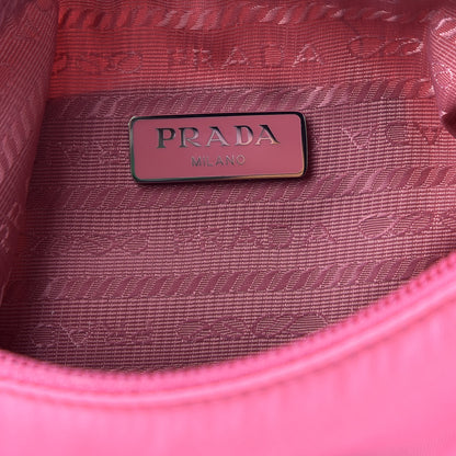 Prada Tessuto Nylon Mini Re-Edition 2000 Bag Begonia 6 of 9