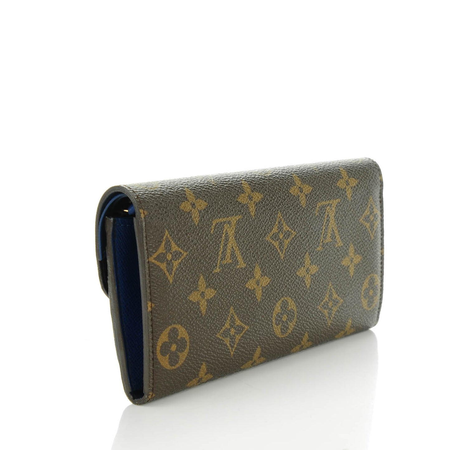 Monogram Emilie Wallet Blue