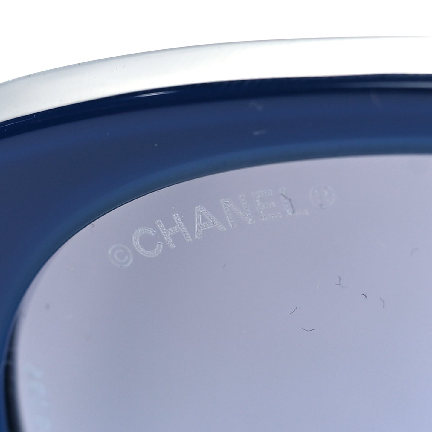 Acetate Cat Eye Sunglasses 5252Q Blue