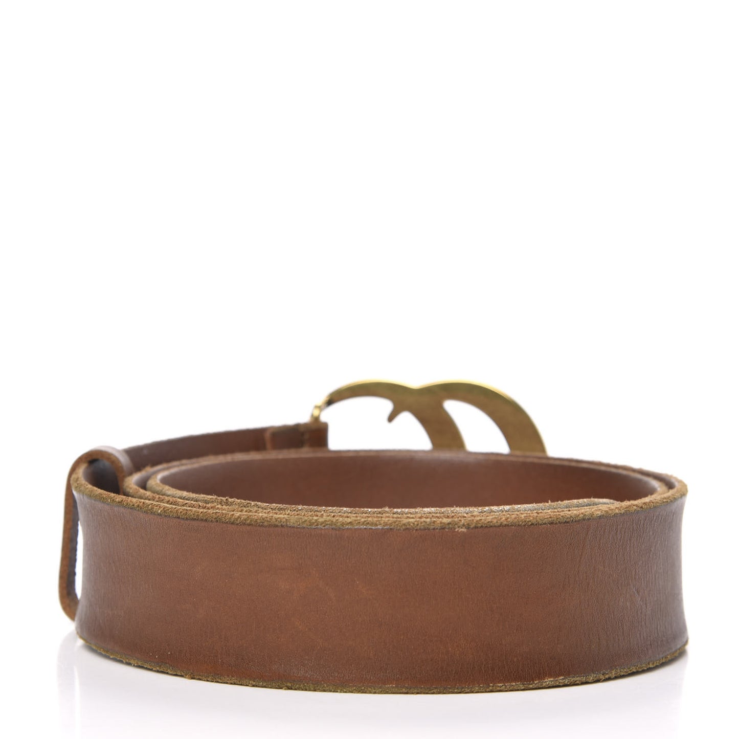 Faded Calfskin Double G 40mm Belt 95 38 Cuir