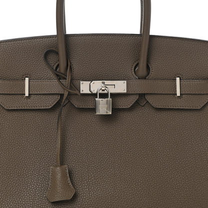 Hermes Togo Birkin 35 Eucalyptus 7 of 12