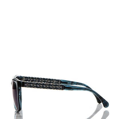 Chanel Square Chain Sunglasses 5360-Q Dark Blue 3 of 8