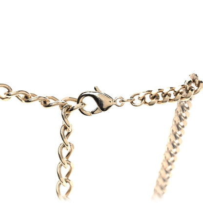 Chanel Resin Crystal CC No 5 Perfume Bottle Necklace 4 of 5