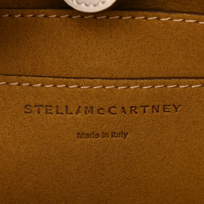 Stella McCartney Eco Alter Nappa Perforated Logo Mini Crossbody White 6 of 11
