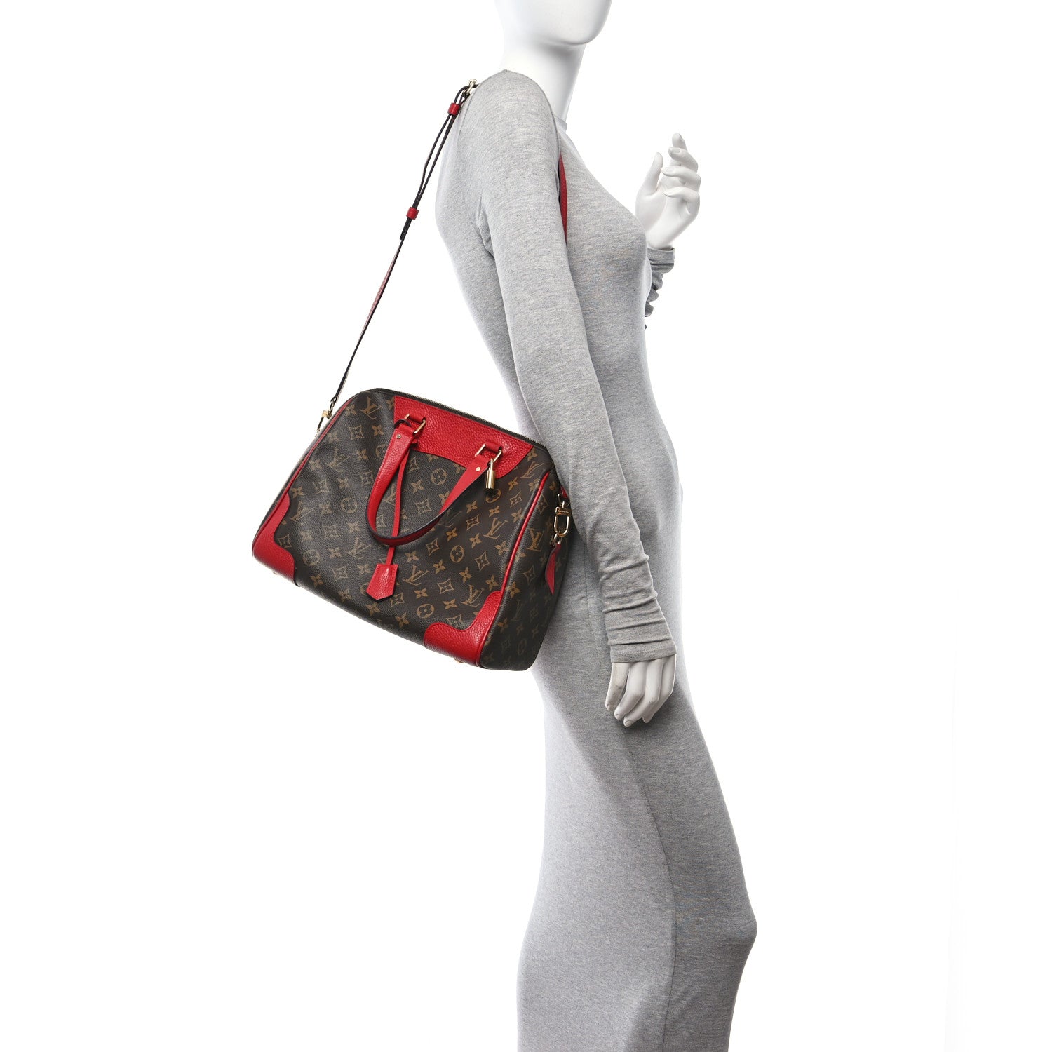 Louis Vuitton Monogram Retiro NM Cherry 2 of 9