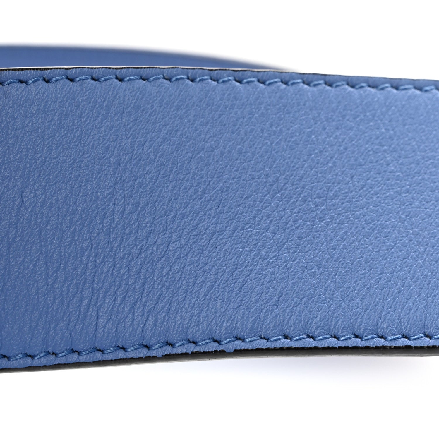 Gucci Calfskin Double G 40mm Belt 90 36 Clear Sky Blue 7 of 8