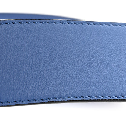 Gucci Calfskin Double G 40mm Belt 90 36 Clear Sky Blue 7 of 8