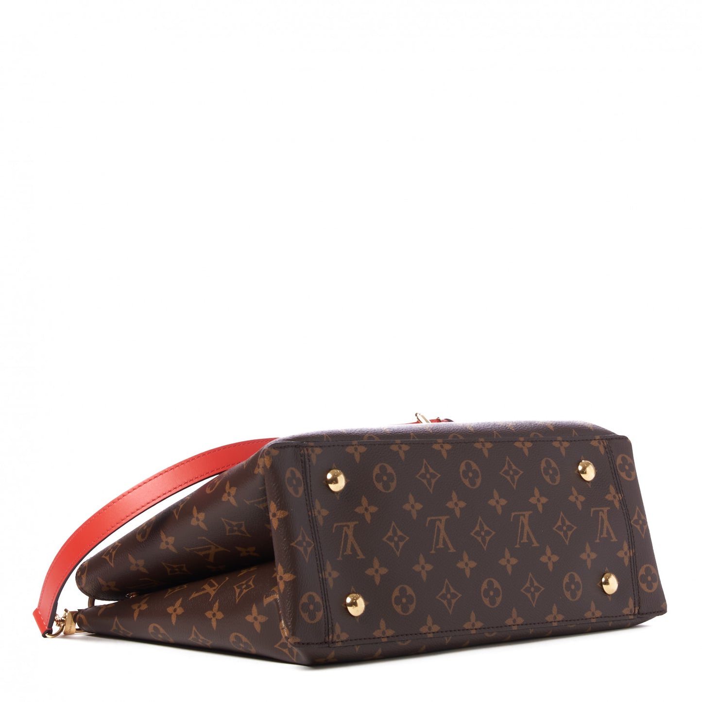 Monogram Flower Tote Coquelicot