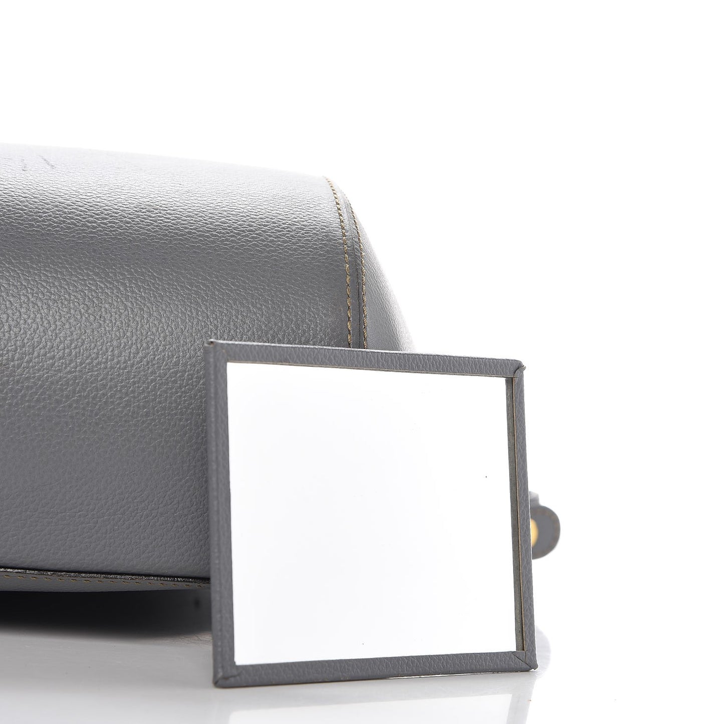Grained Calfskin Backpack Grey
