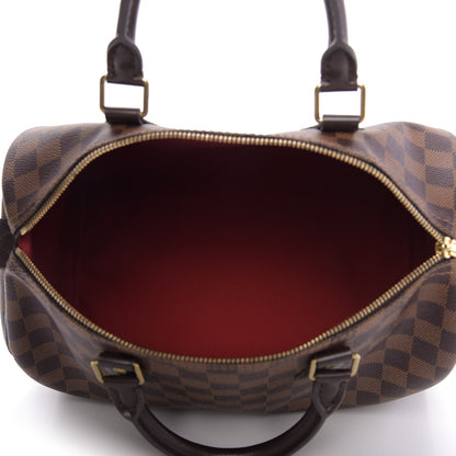 Louis Vuitton Damier Ebene Speedy 30 5 of 9