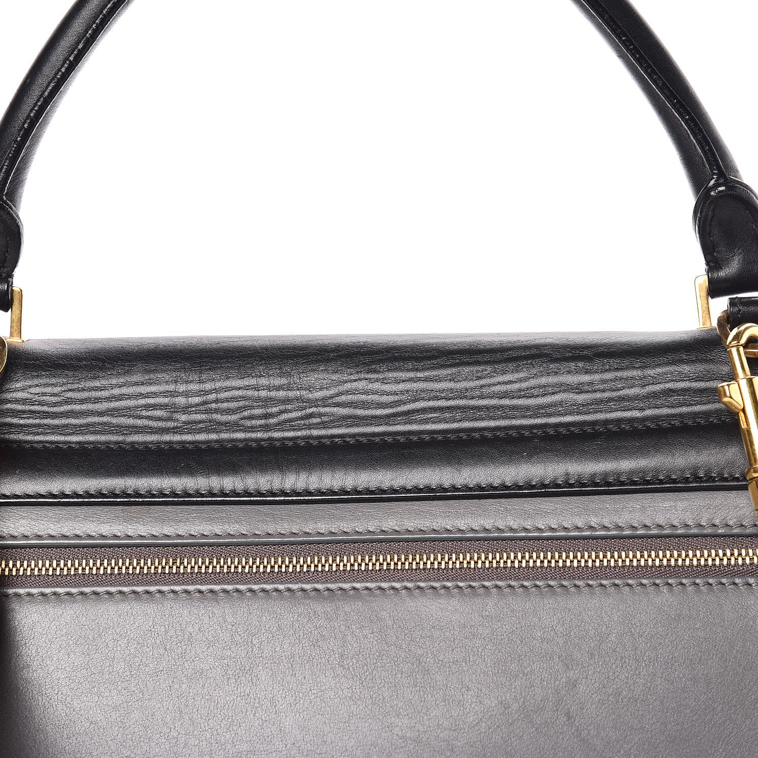 Celine Smooth Calfskin Suede Medium Tri-Color Trapeze Flamingo 17 of 24