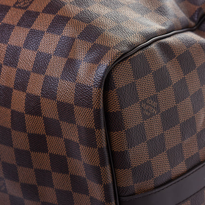 Louis Vuitton Damier Ebene Keepall Bandouliere 55 16 of 27