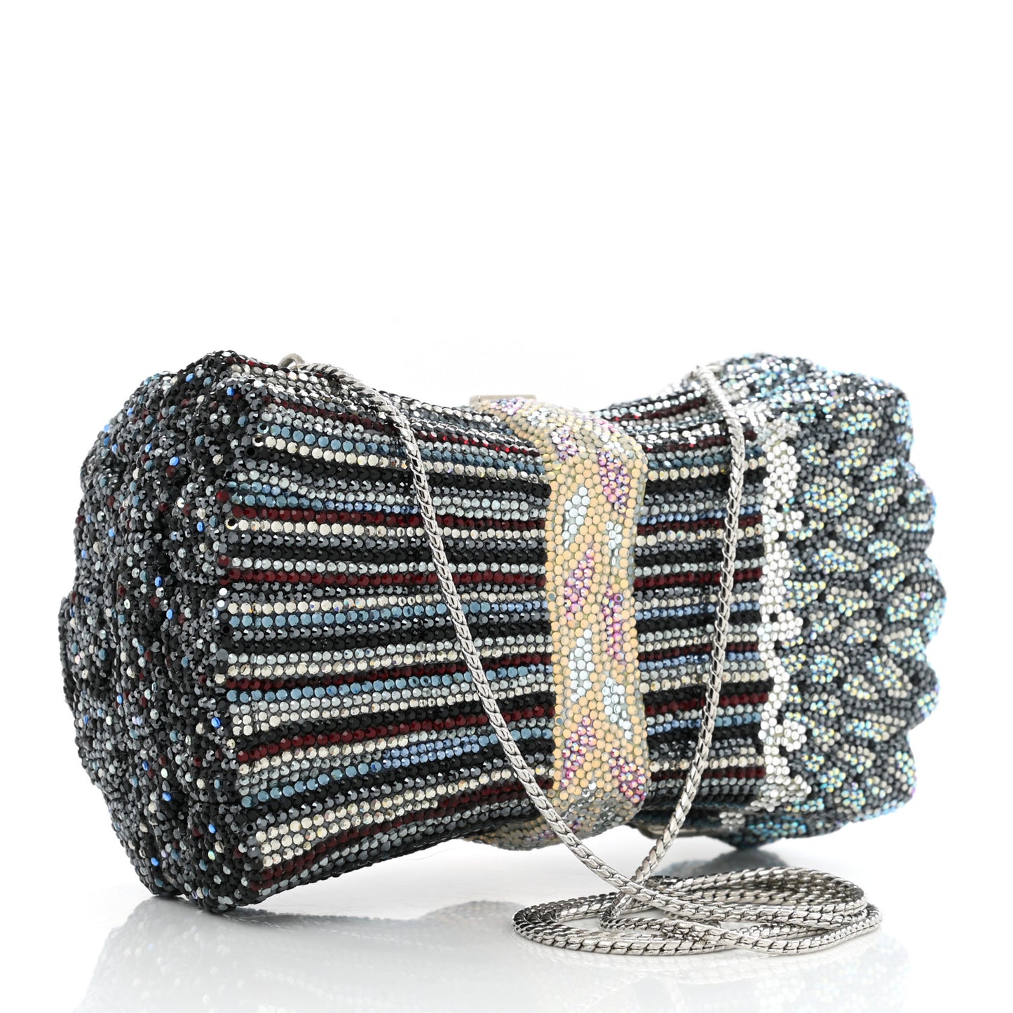 Swarovski Crystal Bouquet Clutch Multicolor