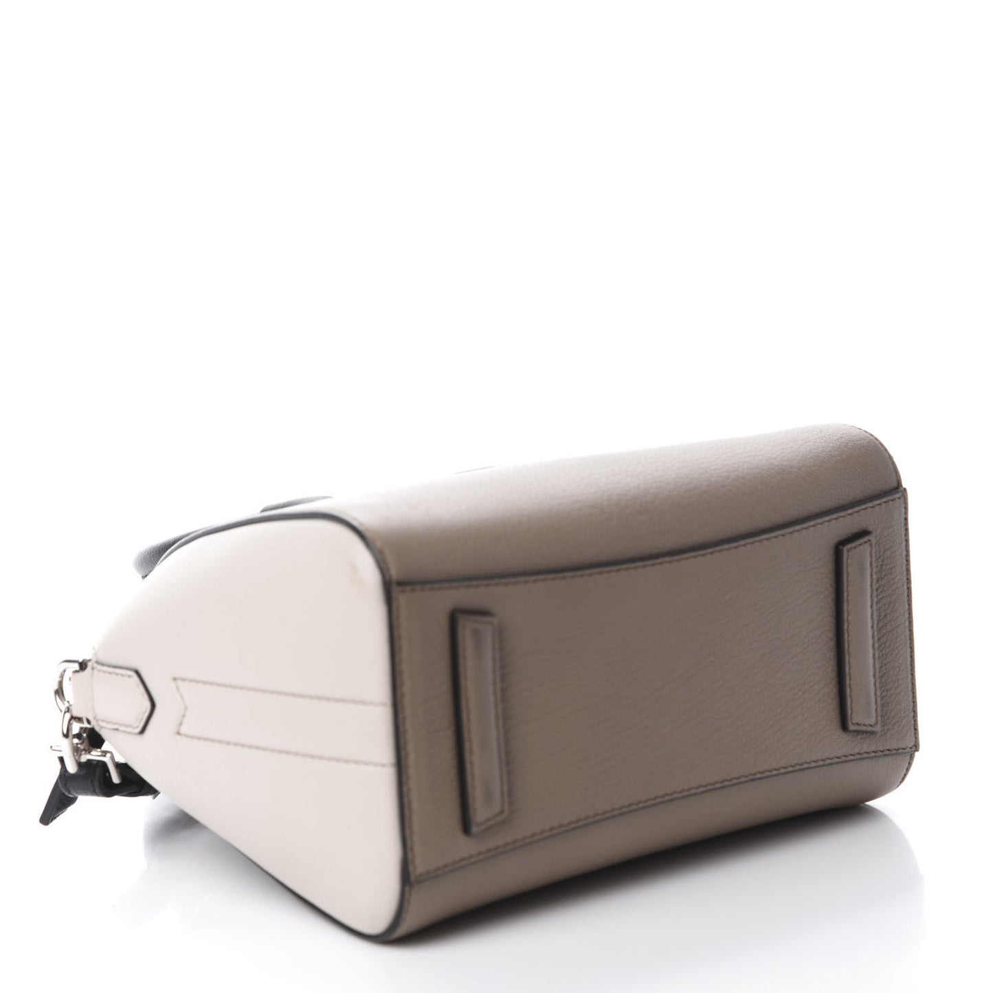 Sugar Goatskin Mini Tri-Color Antigona Linen