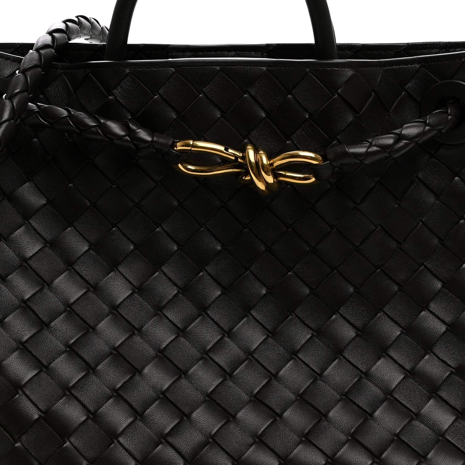 Bottega Veneta Nappa Intrecciato Medium Andiamo Shoulder Bag Fondant 7 of 9