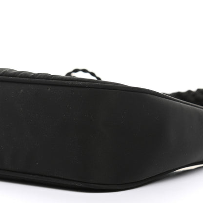 Prada Tessuto Nylon Beaded Ricamo Bag Black 11 of 11