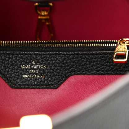 Louis Vuitton Taurillon Capucines GM Black 6 of 13