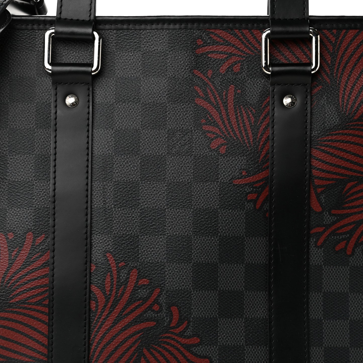 Damier Graphite Rope Tadao Red