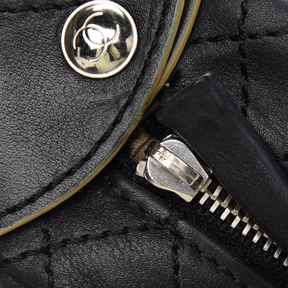 Chanel Lambskin Edgy XL Tote Black 10 of 10