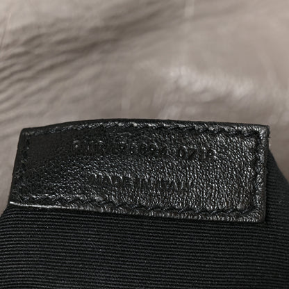 Saint Laurent Crinkled Calfskin Matelasse Monogram Medium Niki Chain Satchel Fog 8 of 11