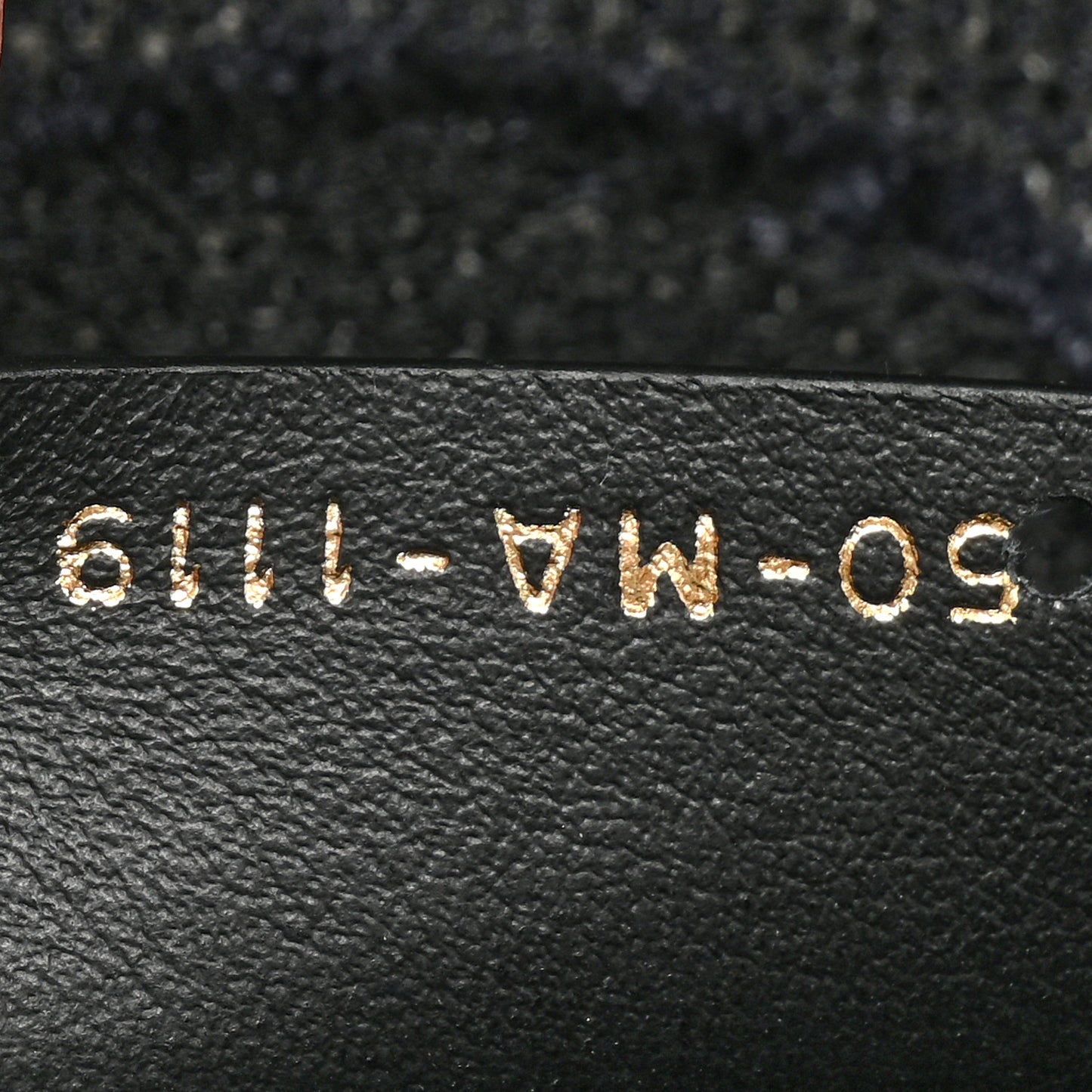 Canvas Embroidered Camouflage Saddle Bag Blue
