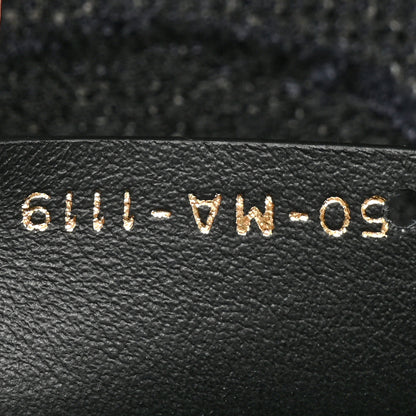 Christian Dior Canvas Embroidered Camouflage Saddle Bag Blue 7 of 10