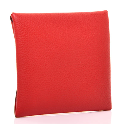 Hermes Evercolor Bastia Coin Purse Rouge De Coeur 3 of 8
