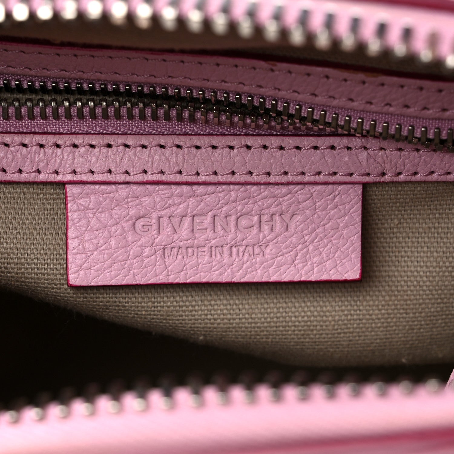 Givenchy Sugar Goatskin Mini Tri-Color Antigona Bright Pink White Fuchsia 6 of 10