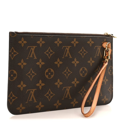 Louis Vuitton Monogram Neverfull MM GM Pochette 3 of 7