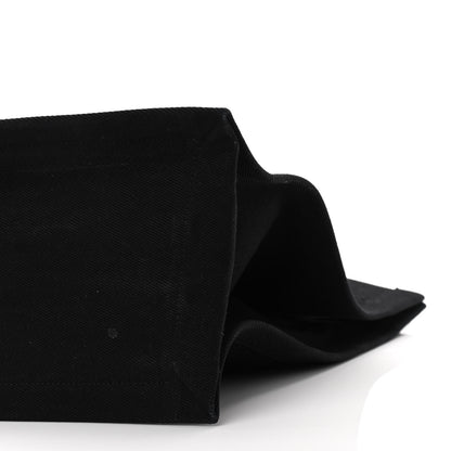 Saint Laurent Linen Calfskin Rive Gauche Tote Black 9 of 9