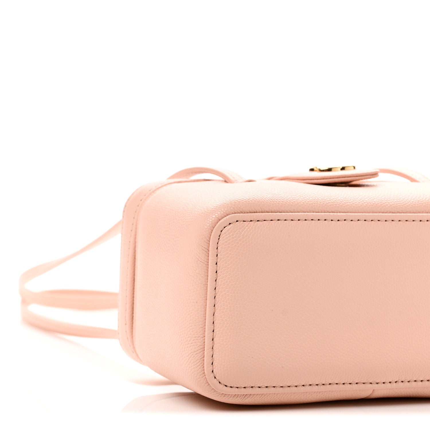 Chanel Shiny Caviar Preppy Coco Long Vanity With Strap Light Pink 10 of 12
