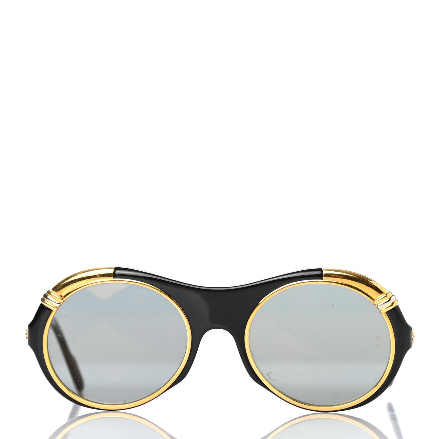 Vintage Diabolo Sunglasses 130 Black Gold