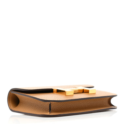 Hermes Epsom Constance Slim Wallet Biscuit 4 of 9